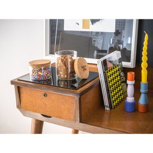 SPICE 700. Borosilikatlasflaska med korklock 700 ml, miniatyr 4