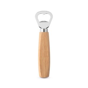 HOLZ. Flaska öppnare av metall och trä