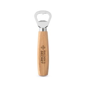 HOLZ. Flaska öppnare av metall och trä, miniatyr 2