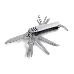 KAPRUN. Multifunktionell fickkniv tillverkad av rostfritt stål och metall, miniatyr 2