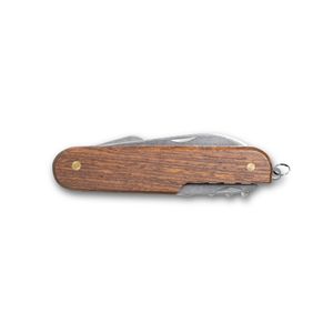 BELPIANO. Multifunktionell fickkniv i rostfritt stål och trä, miniatyr 5