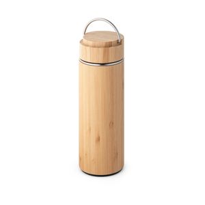 SOW. Bambu och rostfri termos 440 mL, miniatyr 6