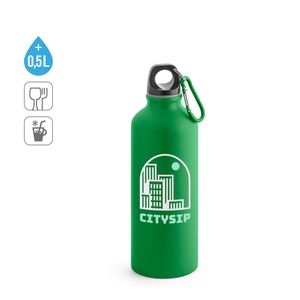 COLLINA. Aluminiumflaska med karbinhake 540 mL, miniatyr 4