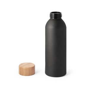 QUETA. Aluminiumflaska med bambulock 550 ml, miniatyr 2
