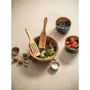 BATALI. Set med två bestickset i akaciaträ, miniatyr 3