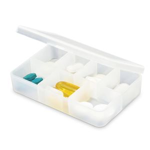 JIMMY. Pillerbox med 7 avdelare, miniatyr 2