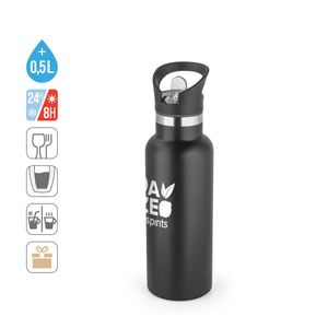 NORTON. Flaska i rostfritt stål med PP-lock 570 mL, miniatyr 5