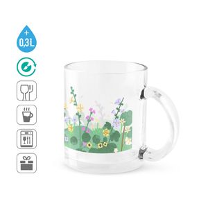 CARMO. Glasmugg för sublimering 350 ml, miniatyr 5