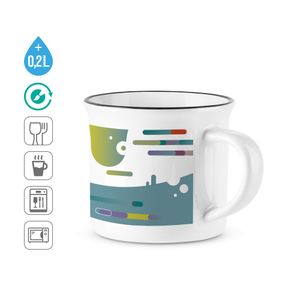 SELDEN. Keramisk mugg för sublimering 280 ml, miniatyr 5