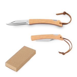 RANGER. Rakhyvel med blad i rostfritt stål och bambuhandtag, miniatyr 1