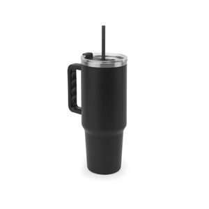JOYNER XL. Stor termosmugg i rostfritt stål (91 % återvunnen) med vakuumisolerad dubbelvägg och matt yta, 1300 ml, miniatyr 8