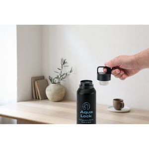 NICKLAUS. Rostfri stålflaska (91 % återvunnen) med vakuumisolerad dubbelvägg 590 ml, miniatyr 5
