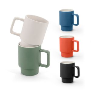 KUERTEN. Keramisk mugg med matt yta, 330 ml, miniatyr 1