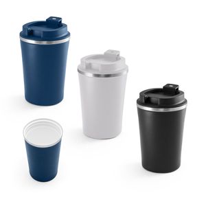 PHELPS CERAMIC. Termosmugg i rostfritt stål med keramisk insida 470 ml, miniatyr 1