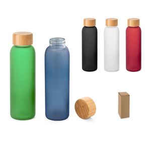 LILLARD GLASS. 520 ml frostad glasflaska, miniatyr 1