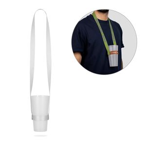 BRADFORD. SET Lanyard SUBLIMATION Long II (20 mm) Duo i återvunnen polyester (100 % rPET) med sublimeringshållare för lanyardmugg, miniatyr 1
