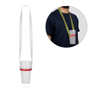 BOLTON. SET Lanyard SUBLIMATION Long II (20 mm) Duo med silikonmugghållare, miniatyr 1