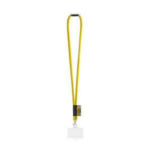 WATFORD. SET Lanyard TUBE Long (Ø 7 mm) med 9 mm karbinhake, Ø 7 mm säkerhetsspänne och 91 x 68 mm styv namnskylts-/korthållare, miniatyr 9