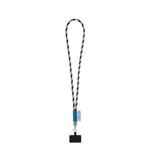 GOSPORT. SET Lanyard TUBE Long (Ø 7 mm) med 9 mm avtryckarkarbinhake och mobiltelefonhållare, miniatyr 9