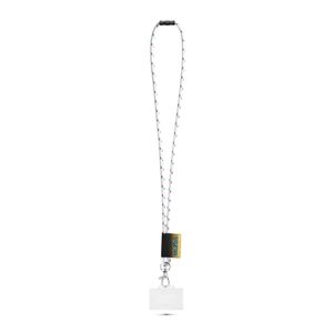 BRIDPORT. SET Lanyard NAUTIC Lång (Ø 7 mm) med 9 mm avtryckarkarbinhake, Ø 7 mm säkerhetsspänne och 91 x 68 mm styv namnskylts-/korthållare, miniatyr 3