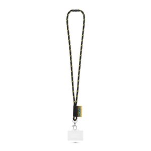 BRIDPORT. SET Lanyard NAUTIC Lång (Ø 7 mm) med 9 mm avtryckarkarbinhake, Ø 7 mm säkerhetsspänne och 91 x 68 mm styv namnskylts-/korthållare, miniatyr 5