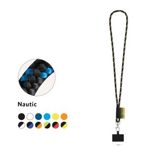STAFFORD. SET Lanyard NAUTIC Lång (Ø 7 mm) med 9 mm grindkarbinhake och mobiltelefonhållare, miniatyr 1