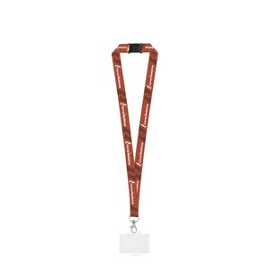 CARLISLE. SET Lanyard SUBLIMATION Long II (20 mm) med 20 mm karbinhake, säkerhetsspänne och styv korthållare 91 x 68 mm, miniatyr 1