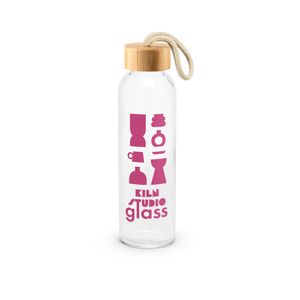 CROSBY. Glasflaska med bambulock, 520 ml, miniatyr 4