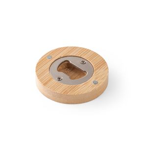 AMCHUR. Bambu-underlägg med kapsylöppnare, miniatyr 2