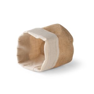 DUCASSE. Väska för flera användningsområden i jute (260g/m²) och bomull (120g/m²), miniatyr 2