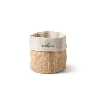 DUCASSE. Väska för flera användningsområden i jute (260g/m²) och bomull (120g/m²), miniatyr 5
