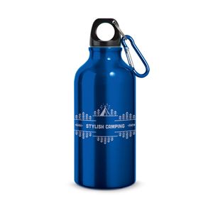 LANDSCAPE S. Sportflaska i aluminium med karbinhake 400 mL, miniatyr 3