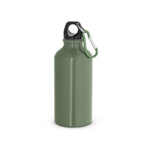 LANDSCAPE S. Sportflaska i aluminium med karbinhake 400 mL, miniatyr 6