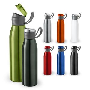 KORVER. Aluminium 650 mL sportflaska, miniatyr 1