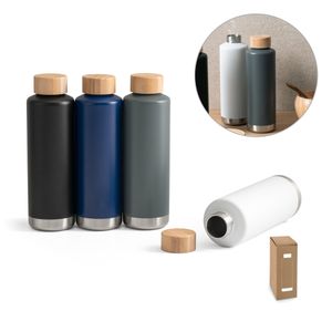 NORRE BOTTLE. Vakuumflaska i rostfritt stål (36% återvunnen) med dubbel 640 mL, miniatyr 1