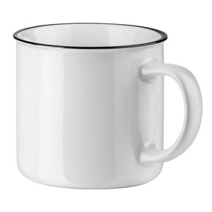 VERNON WHITE. Keramisk mugg 340 mL, miniatyr 4