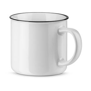 VERNON WHITE. Keramisk mugg 340 mL, miniatyr 1