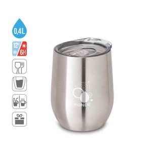 RONDE. Termosmugg i rostfritt stål 400 ml, miniatyr 5
