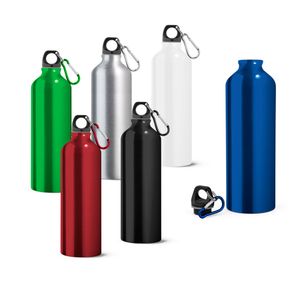 LANDSCAPE L. Sportflaska i aluminium med karbinhake 800 mL, miniatyr 1