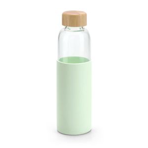 DAKAR. Bambu och borosilikatglasflaska 600 ml, miniatyr 7