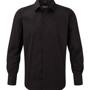 Men´s Long Sleeve Easy Care Fitted Shirt, miniatyr 2