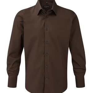 Men´s Long Sleeve Easy Care Fitted Shirt, miniatyr 3