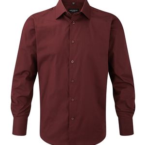 Men´s Long Sleeve Easy Care Fitted Shirt, miniatyr 4