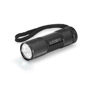 FLASHY. Ficklampa i aluminium med 9 LED, miniatyr 2