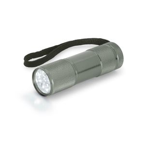 FLASHY. Ficklampa i aluminium med 9 LED, miniatyr 6