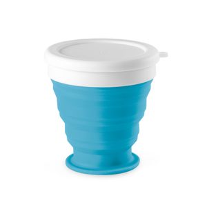 ASTRADA. Silikon och PP hopfällbar mugg 250 mL, miniatyr 6