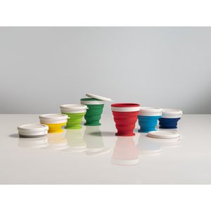 ASTRADA. Silikon och PP hopfällbar mugg 250 mL, miniatyr 4