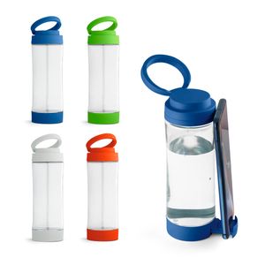 QUINTANA. Sportflaska i glas med PP-lock 390 ml, miniatyr 1