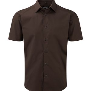 Men´s Short Sleeve Easy Care Fitted Shirt, miniatyr 3