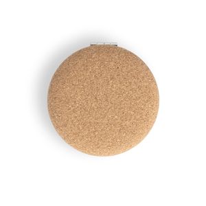 TILBURY. Dubbel fickspegel i kork, miniatyr 2